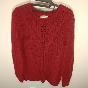 NWT Benedetta B Poppy Red sweater L
